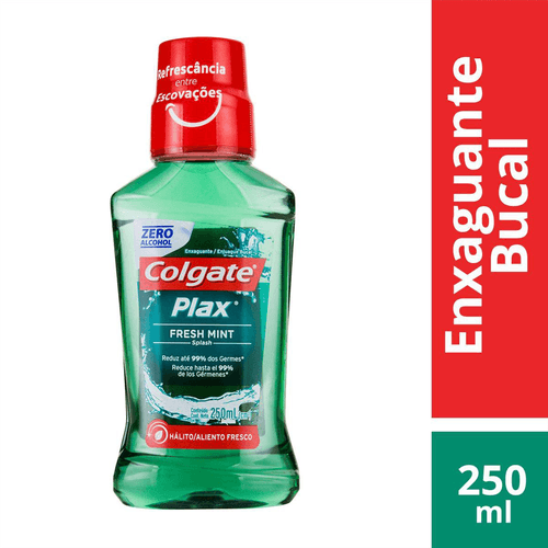 Enxaguante Bucal Colgate Plax Fresh Mint 250ml