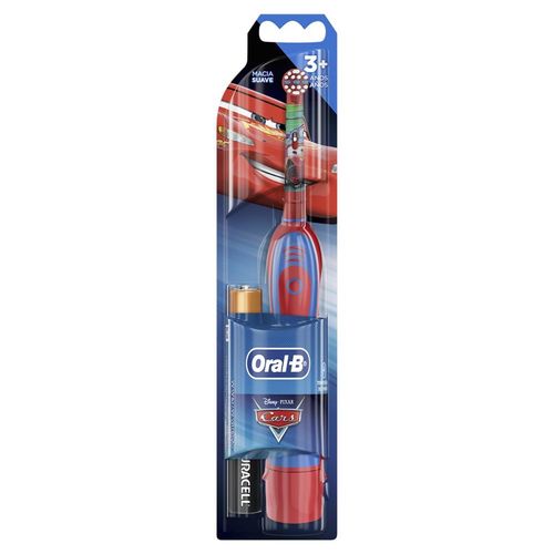 Escova Dental Elétrica Oral-B Carros Kids com 1 Unidade
