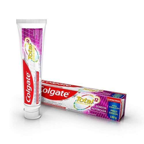 Creme Dental Colgate Total 12 Gengiva Saudável 140g