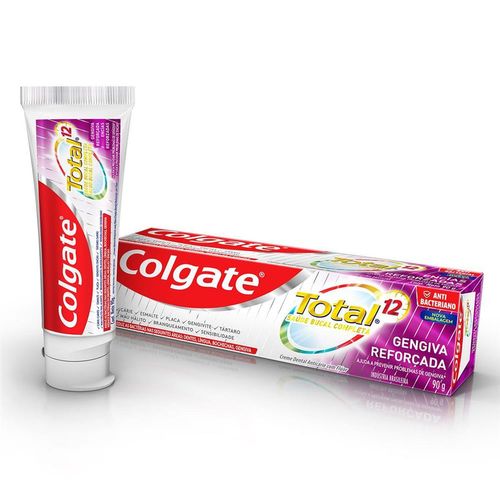 Creme Dental Colgate Total 12 Gengiva Reforçada 90g