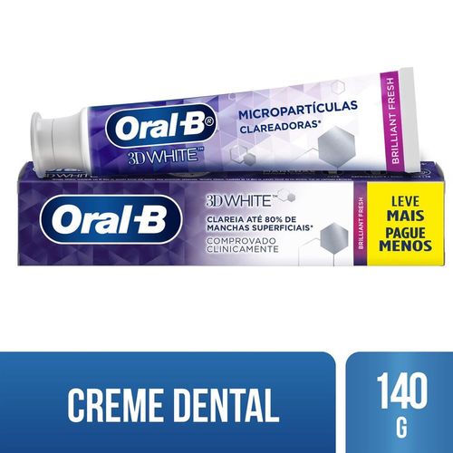 Creme Dental Oral-B 3D White Brilliant 140g