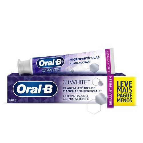 Creme Dental Oral-B 3D White Brilliant 140g