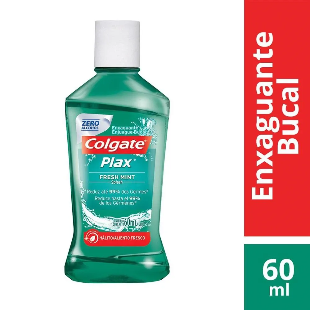 Enxaguante Bucal Colgate Plax Fresh Mint 60ML