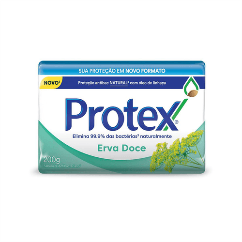Sabonete Barra Protex Erva Doce 200g