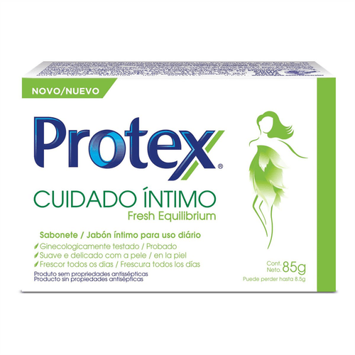 Sabonete Íntimo Protex Cuidado Íntimo Fresh Equilibrium 85g