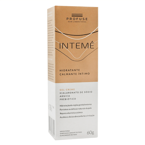 Gel Creme Hidratante Profuse Intemé Íntimo 60g