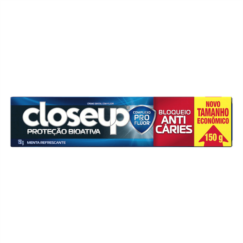 Creme Dental Close UP Proteção Bioativa Anticáries 150g