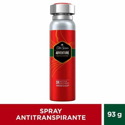Antitranspirante Spray Old Spice Adventure Valentia e Madeira 93g