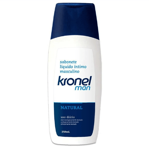 Sabonete Líquido Íntimo Masculino Kronel Man Natural 250ml