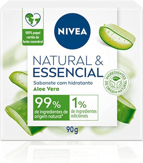 Sabonete em Barra Nivea Natural Essencial Aloe Vera 90g