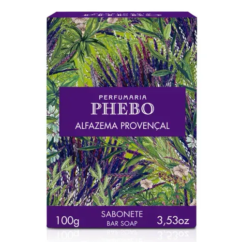 Sabonete em Barra Phebo Alfazema Provençal 100g