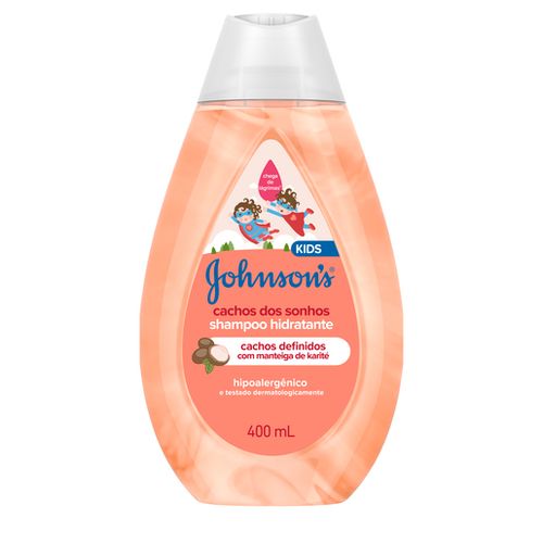 Shampoo Johnson Kids Cabelos Cacheados 400ml