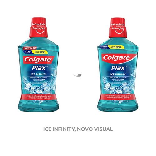 Enxaguante Bucal Colgate Plax Ice Infinity 500ml