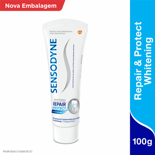 Creme Dental Sensodyne Repair&Protect Branqueador 100g