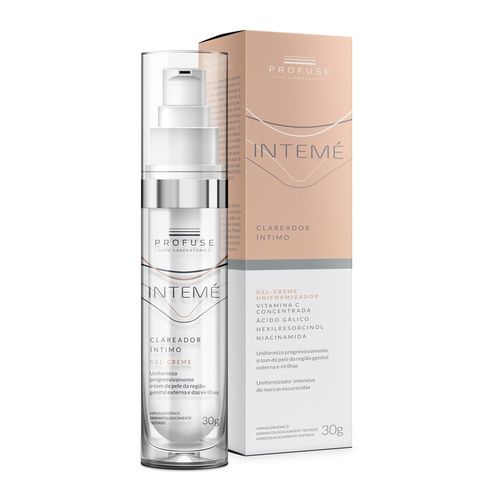Clareador Íntimo Gel Creme Profuse Intemé 30g