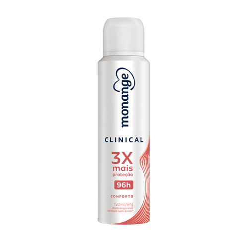 Desodorante Aerosol Monange Clinical Confort 150ml/94g