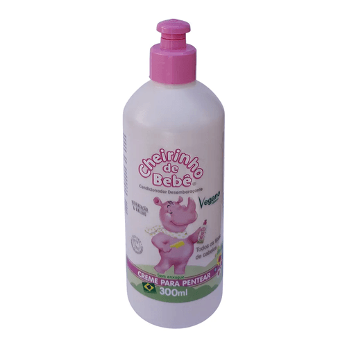 Creme para Pentear Cheirinho de Bebê Todos os Tipos de Cabelos 300ml