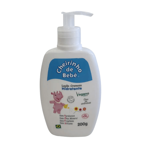 Loção Hidratante Cheirinho de Bebê Azul 200g
