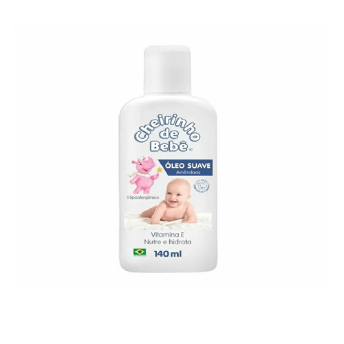 Óleo Suave Amêndoas Cheirinho de Bebê 140ML