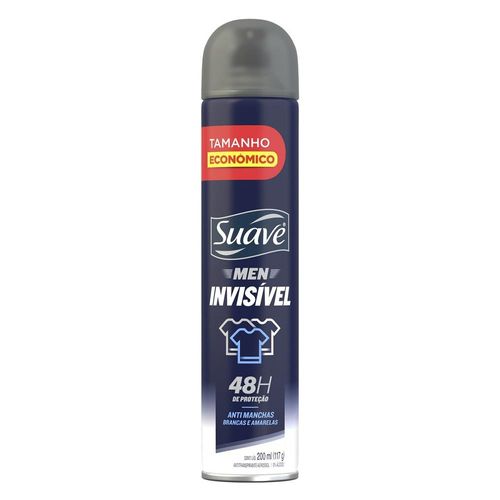 Desodorante Suave Men Invisible 200ml
