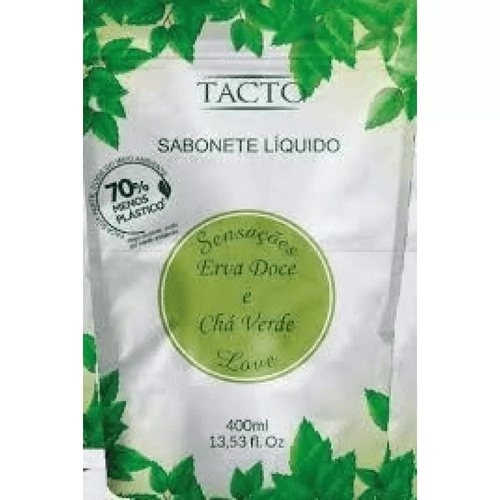 Sabonete Líquido Eco Refil Erva Doce e Chá Verde 400ml