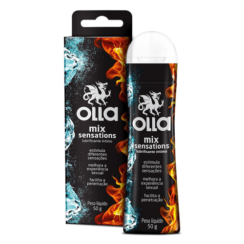 Gel Lubrificante Olla Mix Sensations 50g