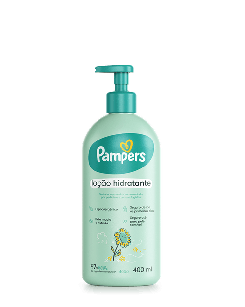 Loção Hidratanete Corporal Girassol Pampers 400ml