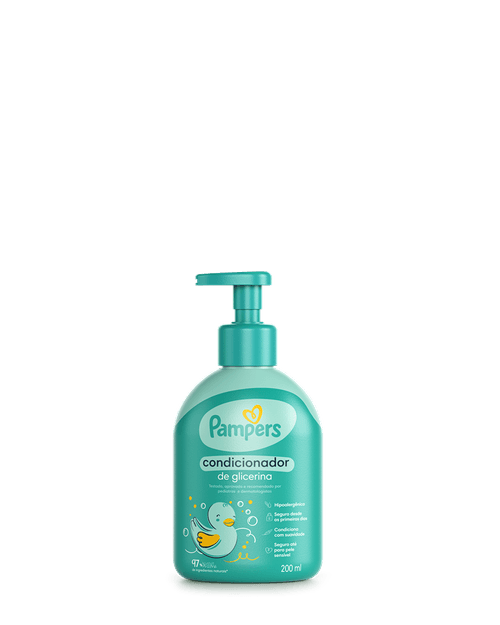 Condicionador Glicerina Pampers 200ml