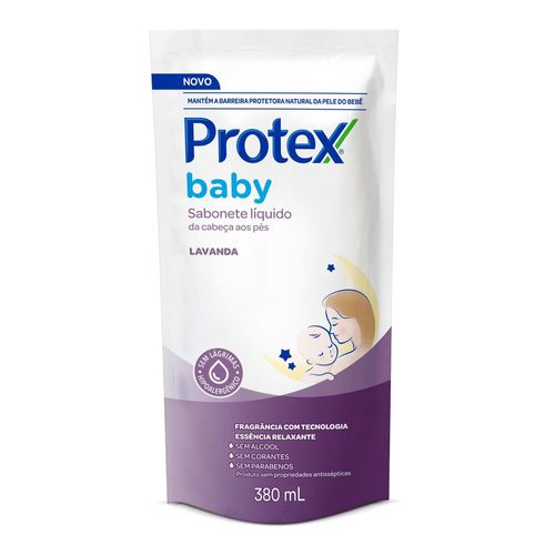 Sabonete Liquido Protex Baby Lavanda Refil 380ml