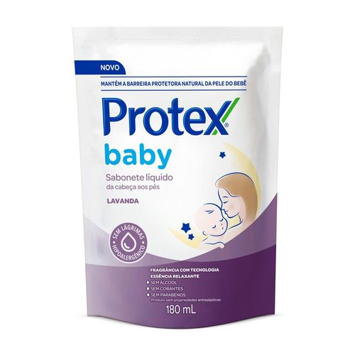 Sabonete Liquido Protex Baby Lavanda Refil 180ml