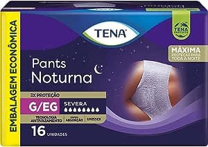 Roupa Intima Tena Pants Noturna G/EG com 16 Unidades