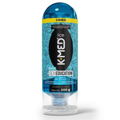 Gel Lubrificante Ice Sex Education K-med 200g