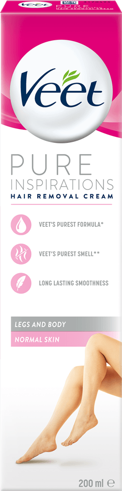 Creme Depilatório Veet Pure & Fresh Pele Normal 200ml