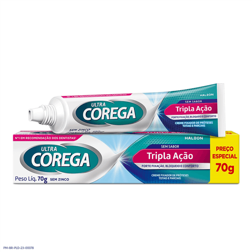 Corega Tripla Ação Creme 70g
