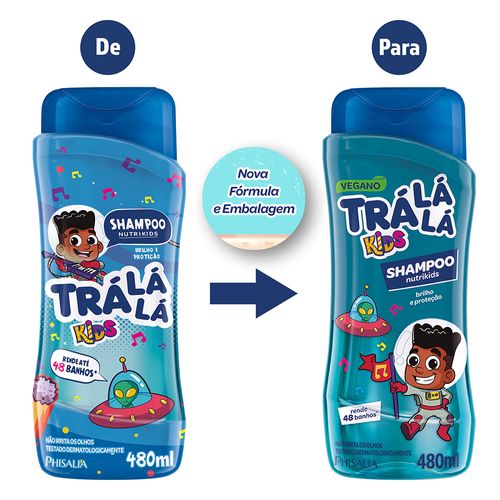 Shampoo Trá Lá Lá Kids Nutrikids 480ml