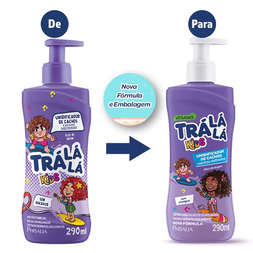 Umidificador de cachos Trá Lá Lá kids 290ml