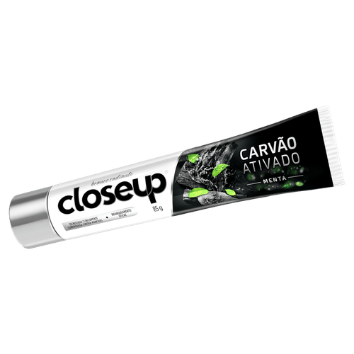 Creme Dental CloseUp Carvão Ativado 85g