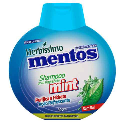 Shampoo Herbissimo Mentos Mint 300ml