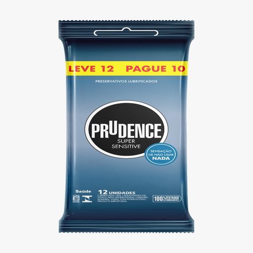 Preservativo Prudence Super Sensitive Leve 12 Pague 10