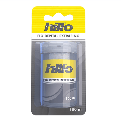 Fio Dental Hillo Extra Fino 100m