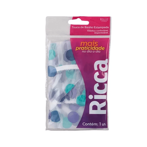 Touca de Banho Estampada Ricca