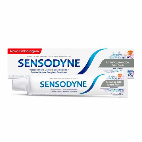 Creme Dental Sensodyne Rápido Alívio Branqueador 90g