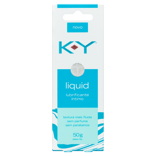 Lubrificante Íntimo K-Y Liquid Caixa 50g