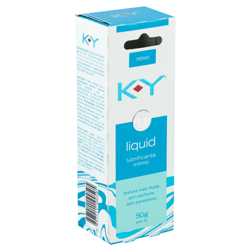 Lubrificante Íntimo K-Y Liquid Caixa 50g