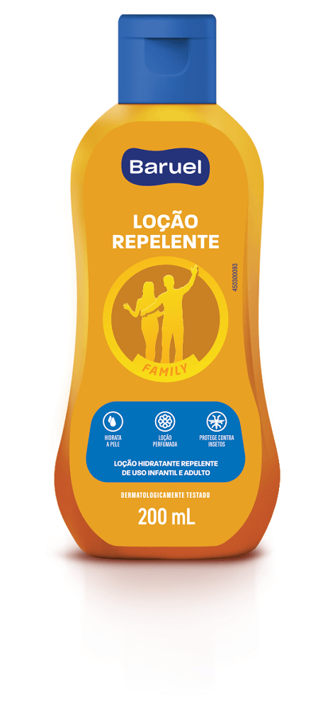 Loção Repelente Baruel Family 200ml