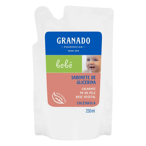 Sabonete Líquido Granado Bebê Calêndula Refil 250ml