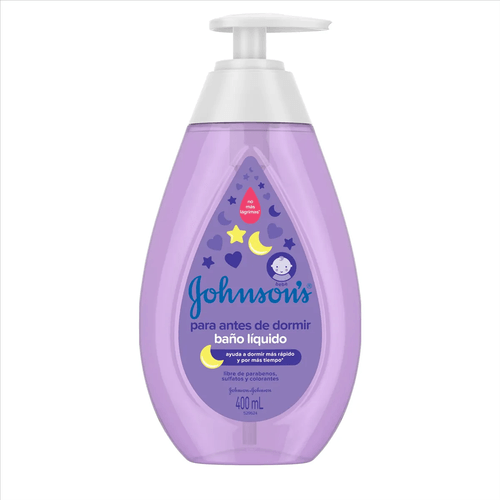 Sabonete Líquido Johnson's Baby Para Antes de Dormir 400ml
