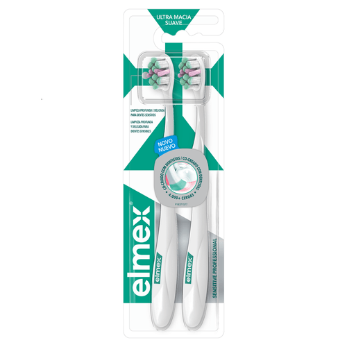 Escova Dental Elmex Sensitive Professional C/2