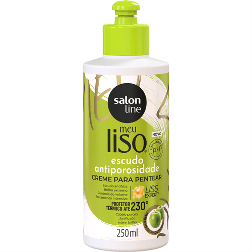 Creme para Pentear Salon Line Meu Liso Escudo Antiporosidade 250ml