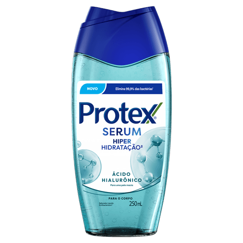 Sabonete Líquido Corporal Protex Sérum Hiper Hidratação Ácido Hialurônico 250ml
